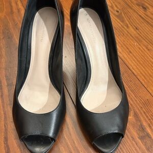 Bottega Veneta Black Leather Heels